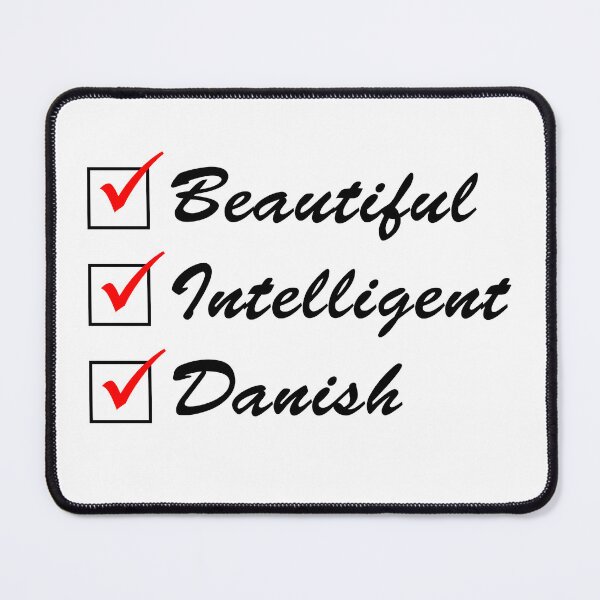 Item preview, Beautiful Intelligent Danish designed and sold by jaycartoonist.
