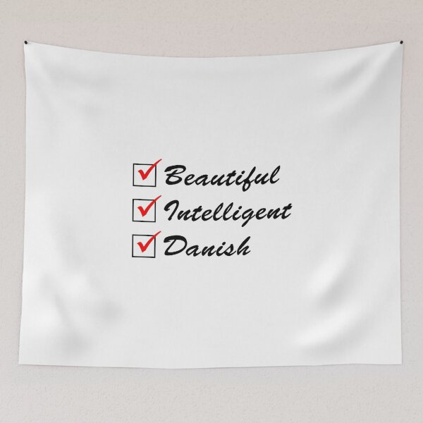 Item preview, Beautiful Intelligent Danish designed and sold by jaycartoonist.