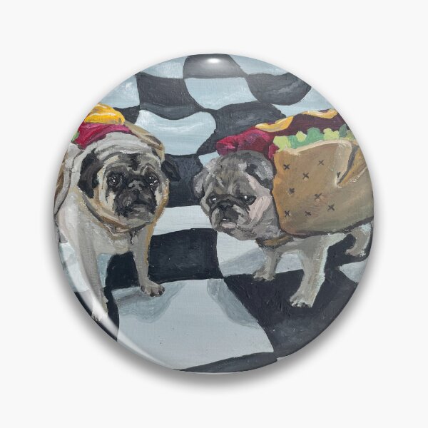 Item preview, Stylish Pugs designed and sold by mohrdoesart.