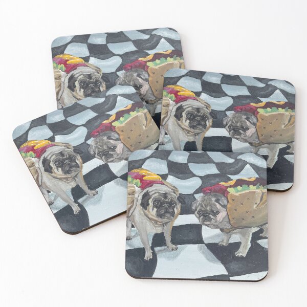 Item preview, Stylish Pugs designed and sold by mohrdoesart.