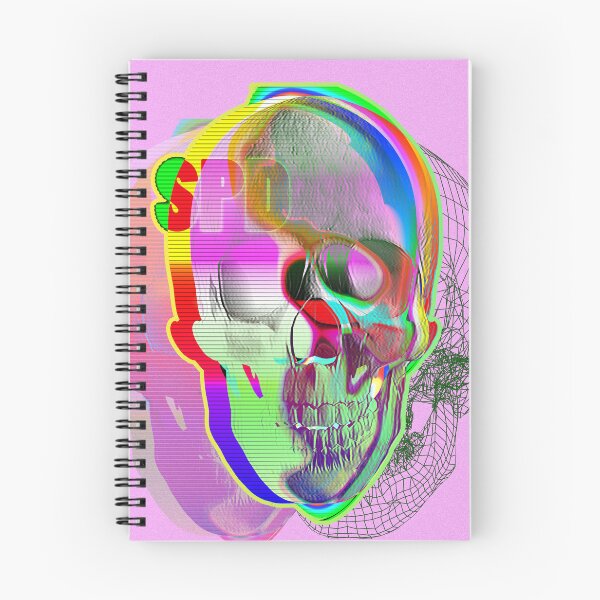 Artikelvorschau, Glücklicher weiblicher Kunst-Schädel entworfen und verkauft von ShanePickerill.