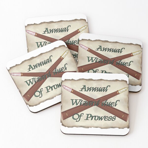 Item preview, Annual Wizard Duel of Prowess Burnt Flyer designed and sold by RowiKiwi.
