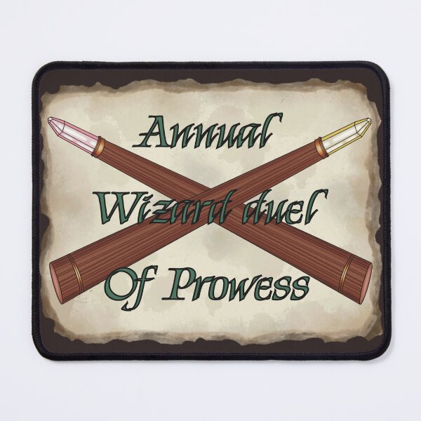 Item preview, Folleto quemado del duelo anual de proezas de magos designed and sold by RowiKiwi.