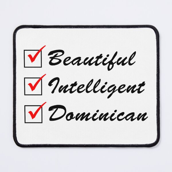 Item preview, Beautiful Intelligent Dominican designed and sold by jaycartoonist.