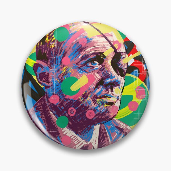 Item preview, Portrait of Moshe Dayan - Artistic and modern painting designed and sold by GreissDesign.