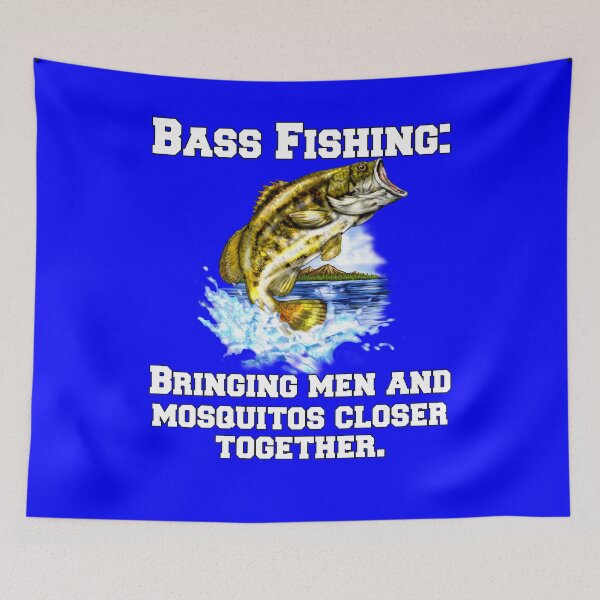 Item preview, Bass Fishing: Bringing Men And Mosquitos Closer Together designed and sold by fantasticdesign.
