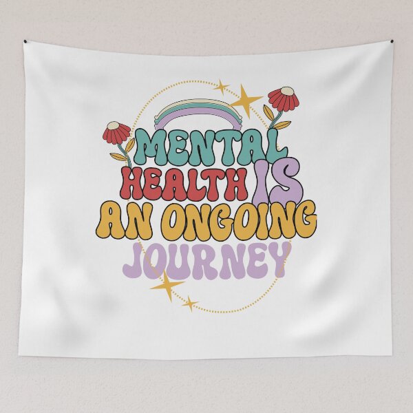 Item preview, Mental Health Quote designed and sold by Ayurveda Fun Store.