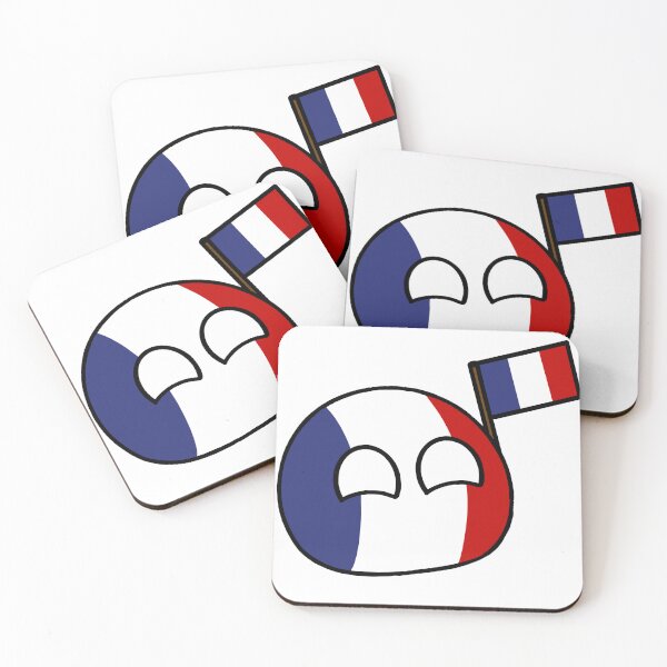Item preview, countryballs with their flag franceball  designed and sold by Countryballs Shop.