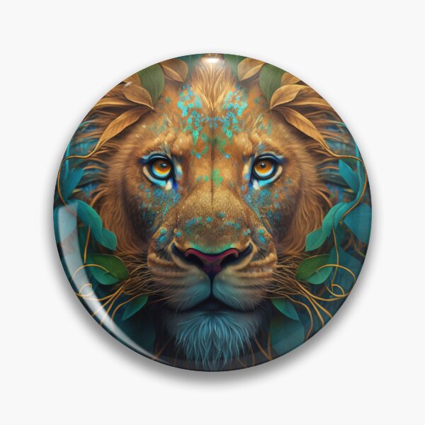 Item preview, Ayauasca Lion designed and sold by Ania Cinara.