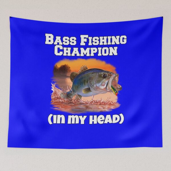 Item preview, Bass Fishing: Champion (In My Head) designed and sold by fantasticdesign.