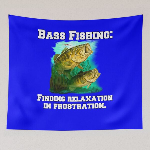 Item preview, Bass Fishing: Finding Relaxation In Frustration designed and sold by fantasticdesign.