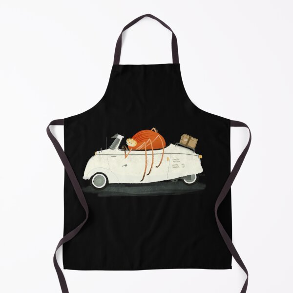 Item preview, Spider in a Messerschmitt KR200 designed and sold by Katherine Quinn Illustration.