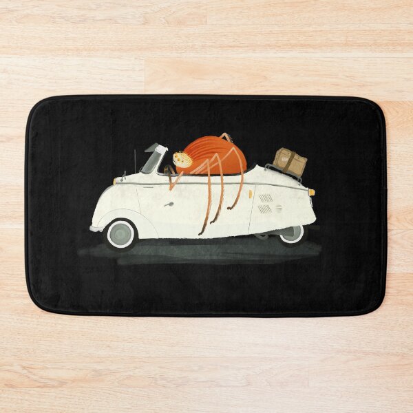 Item preview, Spider in a Messerschmitt KR200 designed and sold by Katherine Quinn Illustration.