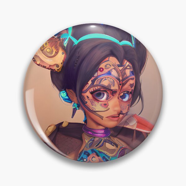 Item preview, Beautiful Cyber Tribal Girl designed and sold by Chubuter.