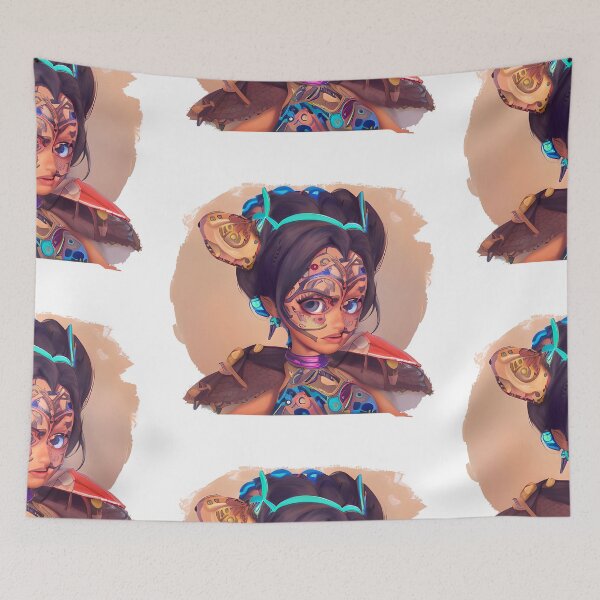 Item preview, Beautiful Cyber Tribal Girl designed and sold by Chubuter.
