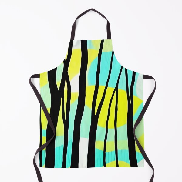 Item preview, Abstract Trees on Blue and Yellow Sky designed and sold by calibrit.