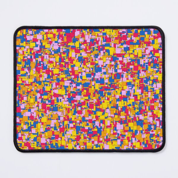 Item preview, Abstract Image with Bright Colored Asymmetrical Rectangles - Vibrant Prints for Accessories, Decor, and Clothes designed and sold by GiveMeMood.