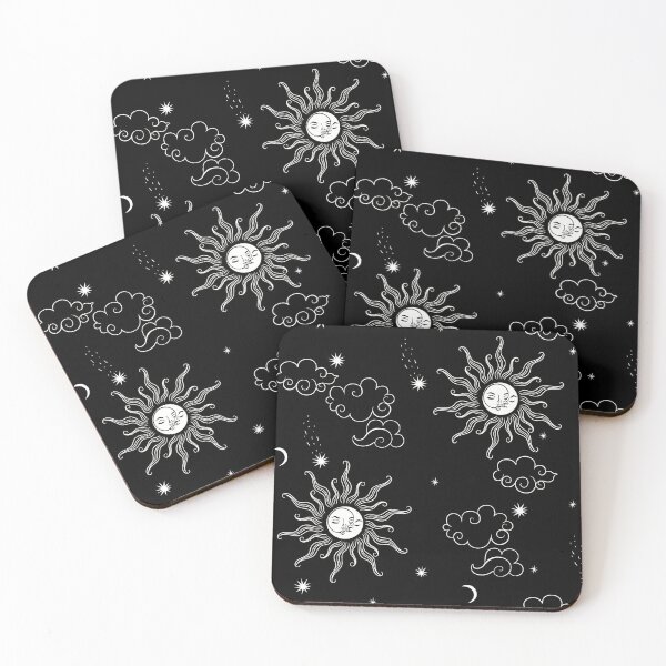 Item preview, celestial sun moon stars clouds  designed and sold by Gossip Rag.