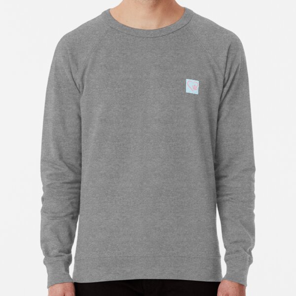 Heart with Pawprint Lightweight Sweatshirt