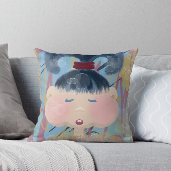 Item preview, Ponytail and Red Scrunchie Girl  designed and sold by Artistestella.