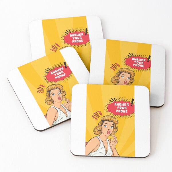 Item preview, Answer your phone vintage lady designed and sold by Lotsalaughta.
