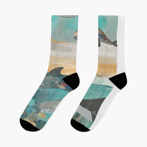 Item preview, Colorful Whales Collage designed and sold by Michael Bollin.