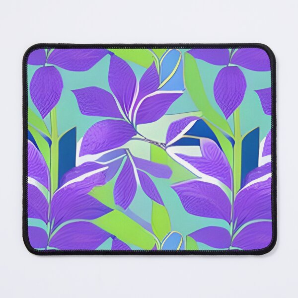 Item preview, Abstract Wisteria on Blue designed and sold by calibrit.