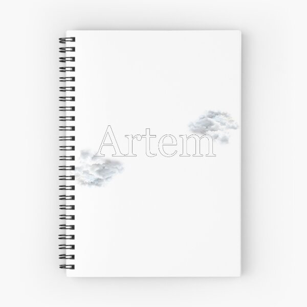 Aperçu de l'œuvre "Artem" avec des nuages autour créée et vendue par TitoStyle.