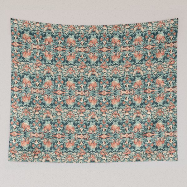 Item preview, Elegant Pattern in Pink, Orange & Blue designed and sold by Patrick Brodeur.