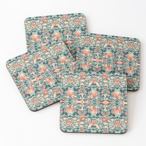 Item preview, Elegant Pattern in Pink, Orange & Blue designed and sold by Patrick Brodeur.