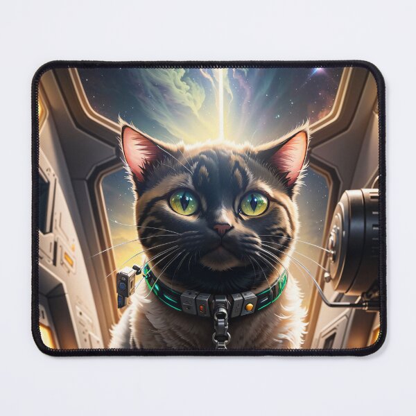 Item preview, Space Cat: A Cosmic Feline - new recruit designed and sold by Digital-Hijinx.