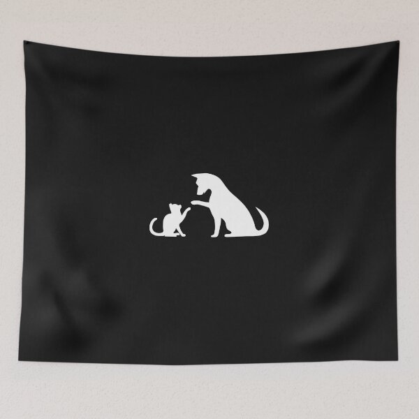 Item preview, Dog and cat friendship designed and sold by RubyCollection.