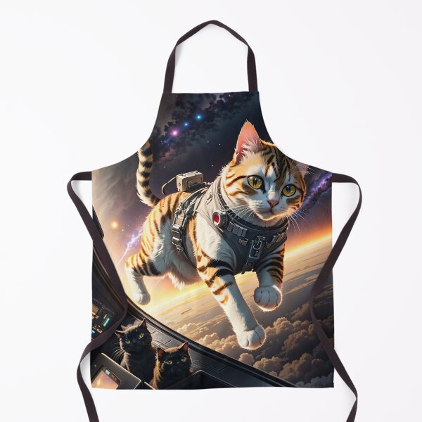 Item preview, Space Cat: A Cosmic Feline - precious cargo designed and sold by Digital-Hijinx.