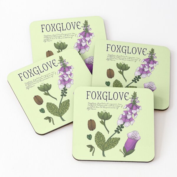Item preview, Foxglove Botanical designed and sold by Wonderspell Studio.