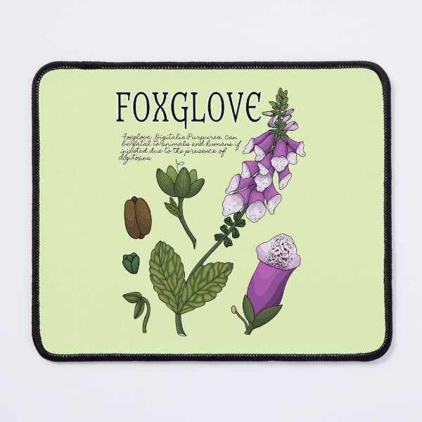 Item preview, Foxglove Botanical designed and sold by Wonderspell Studio.