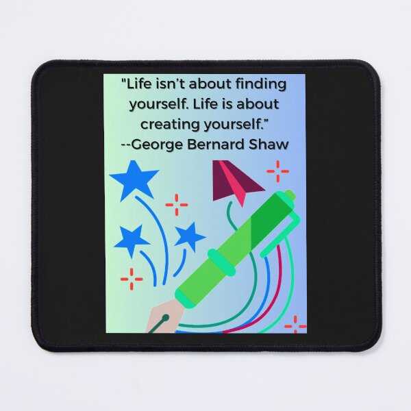 Item preview, Life is About Creating Yourself designed and sold by Planet Agora.