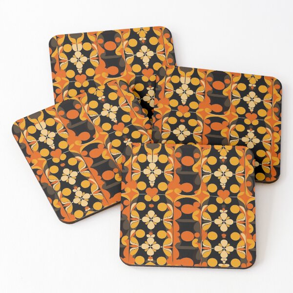 Item preview, Mary Quant vintage style pattern designed and sold by TheInspiredAI.