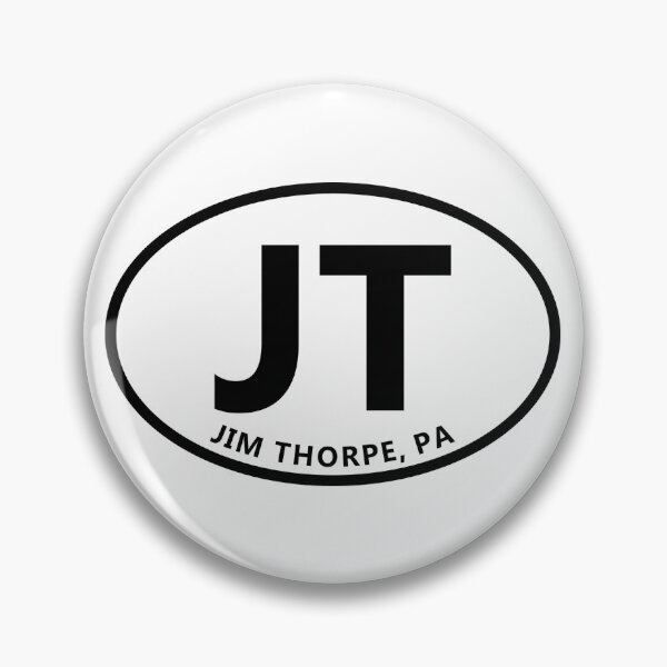 Item preview, JT - Jim Thorpe Modern Style Oval Design designed and sold by dodgemdesigns.