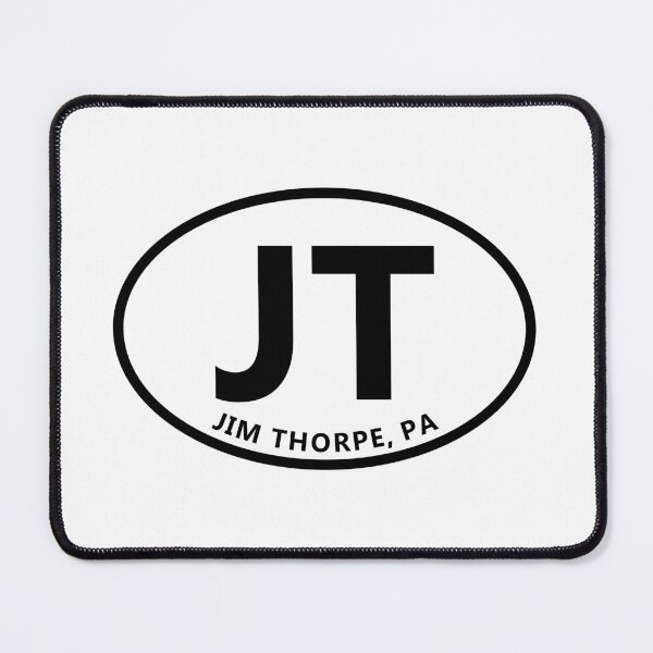 Item preview, JT - Jim Thorpe Modern Style Oval Design designed and sold by dodgemdesigns.