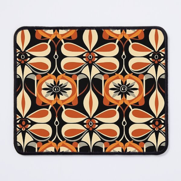 Item preview, Vintage flower pattern. Mary Quant style designed and sold by TheInspiredAI.