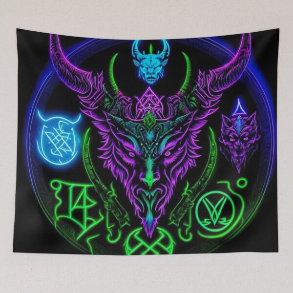 Item preview, Satan's followers neon, part I designed and sold by WildWaveStylez.