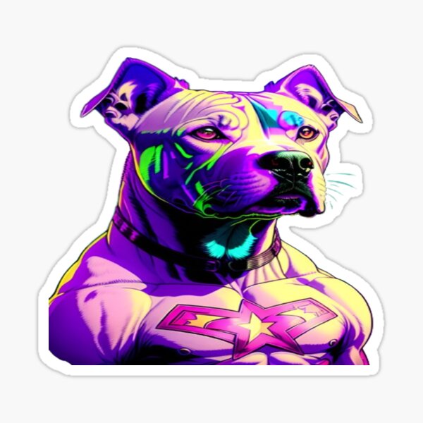 White Pit Bull Terrier Hip-hop Super Star Pitbull Rapper Kids Clothing | Redbubble