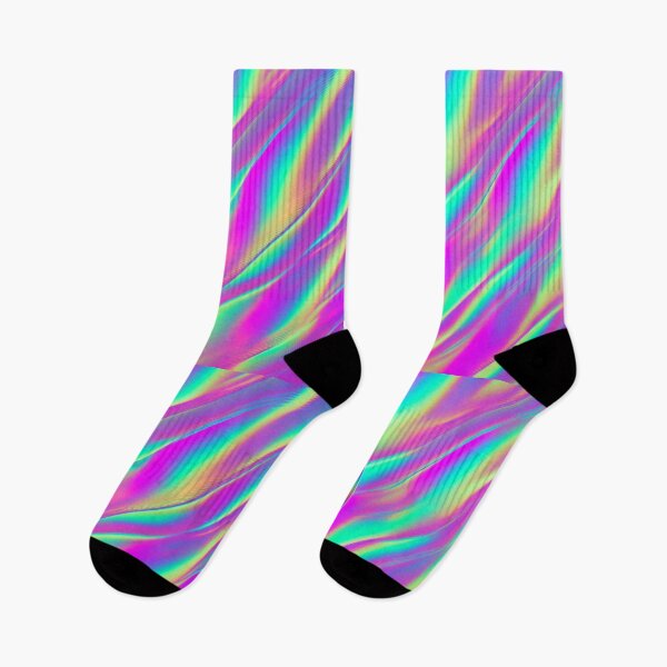 Item preview, 80s-90s Style Holographic Background with Real Cellophane Texture designed and sold by kfir marco.