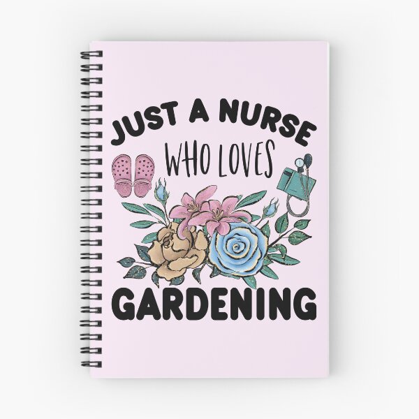 Item preview, Just a nurse who loves gardening designed and sold by TaraGbear.