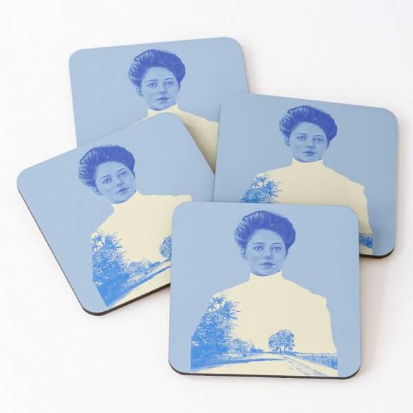 Item preview, Cool dress. Blue lady. Dutch landscape designed and sold by RinsDekker.