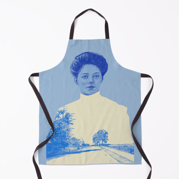 Item preview, Cool dress. Blue lady. Dutch landscape designed and sold by RinsDekker.