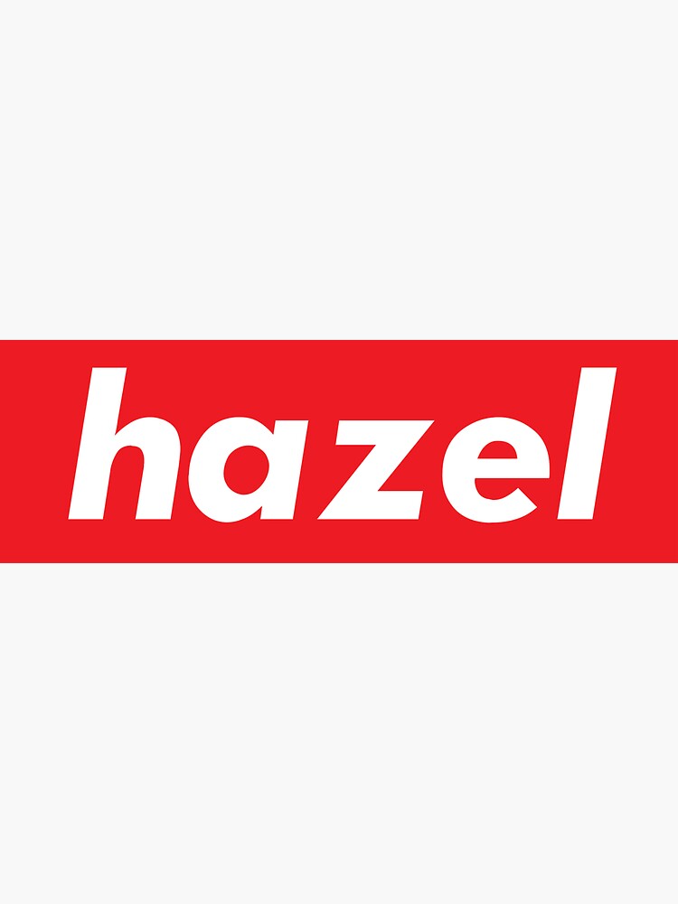 female-cute-names-hazel-sticker-for-sale-by-dinos2473-redbubble