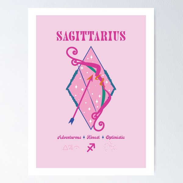 Item preview, Sagittarius Bow and Arrow - Pink designed and sold by VenusandMoon.