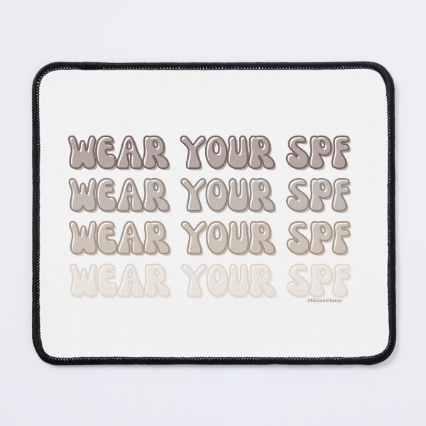 Item preview, Wear your SPF, wear your sunscreen, spf daily, v6 | lilsboobthangs designed and sold by lilsboobthangs.