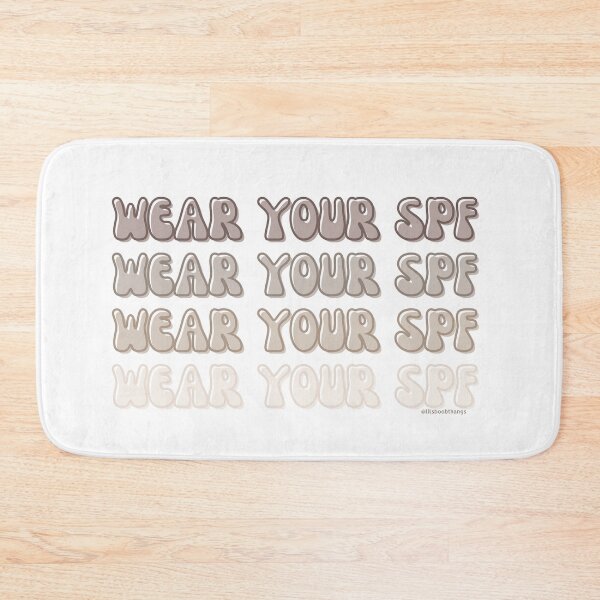 Item preview, Wear your SPF, wear your sunscreen, spf daily, v6 | lilsboobthangs designed and sold by lilsboobthangs.